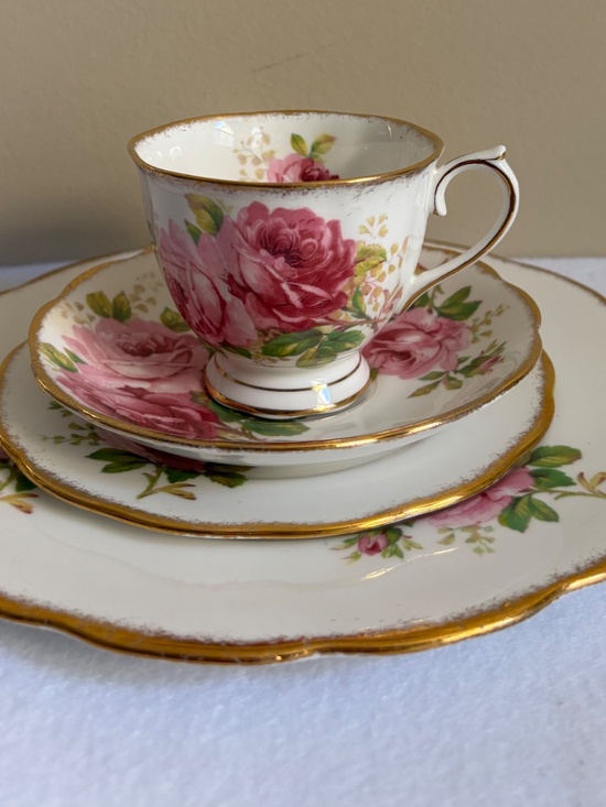 Royal Albert Other - Royal Albert American Beauty Luncheon Set